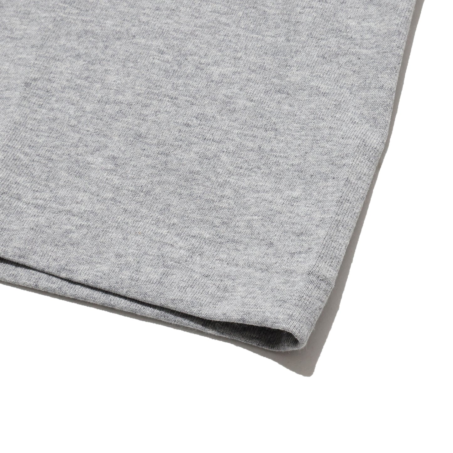 COTTON RESEARCH CLUB S/S TUBULAR T-SHIRT HEATHER GRAY