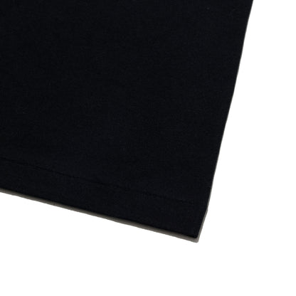COTTON RESEARCH CLUB S/S TUBULAR T-SHIRT BLACK