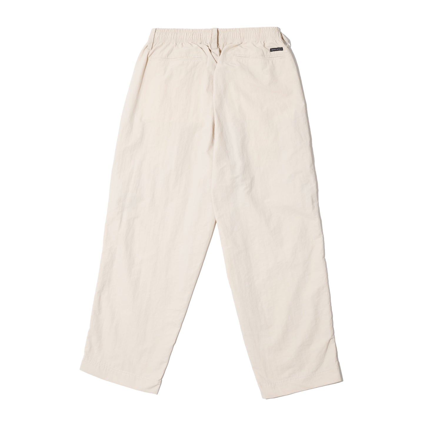 【EXCLUSIVE】BAGGY SPORTS 2TUCKS NYLON CHINO IVORY