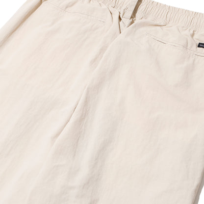 【EXCLUSIVE】BAGGY SPORTS 2TUCKS NYLON CHINO IVORY