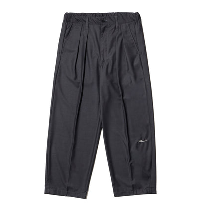 ALLENWOOD TWO TUCK SLACKS GRAY