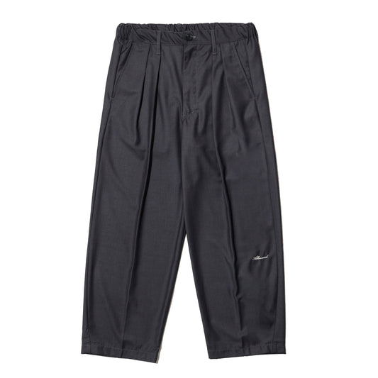 ALLENWOOD TWO TUCK SLACKS GRAY