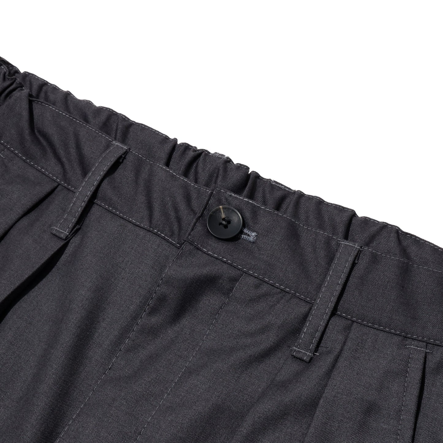 ALLENWOOD TWO TUCK SLACKS GRAY