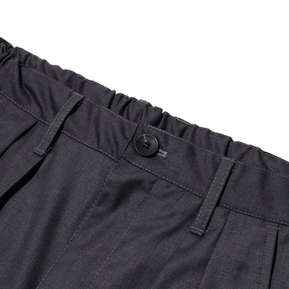 ALLENWOOD TWO TUCK SLACKS GRAY