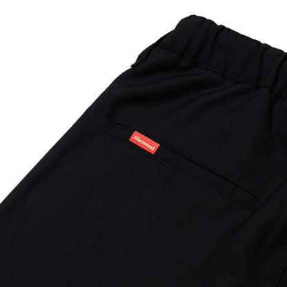 ALLENWOOD TWO TUCK SLACKS BLACK