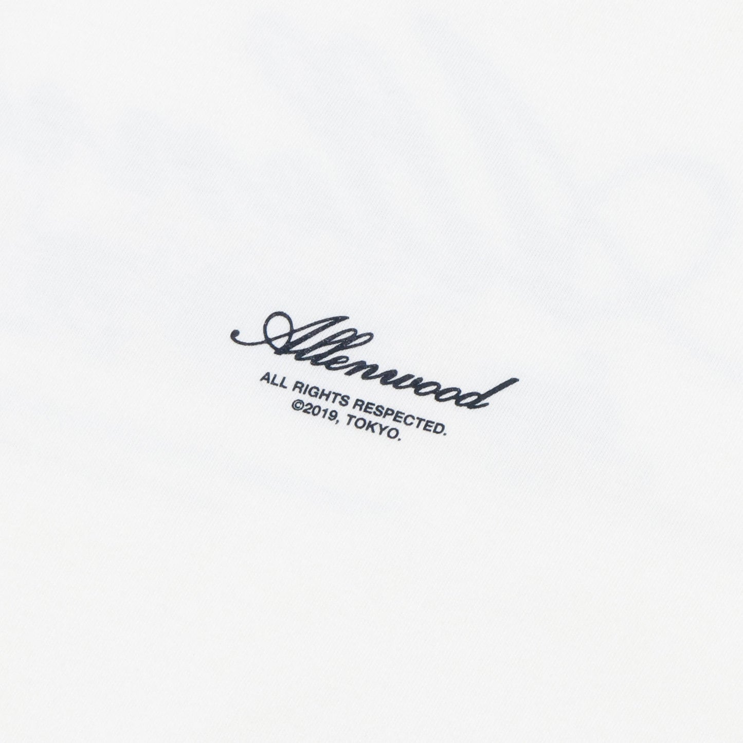 ALLENWOOD "HOME" TEE	WHITE