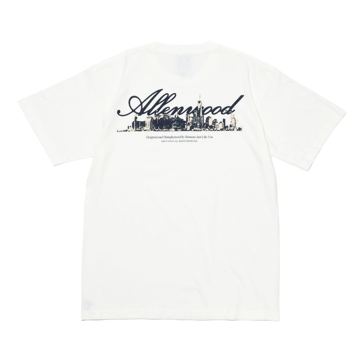 ALLENWOOD "HOME" TEE	WHITE