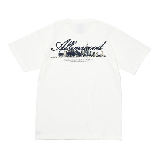 ALLENWOOD "HOME" TEE	WHITE