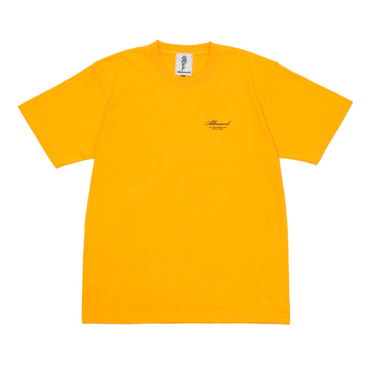 ALLENWOOD "HOME" TEE	YELLOW