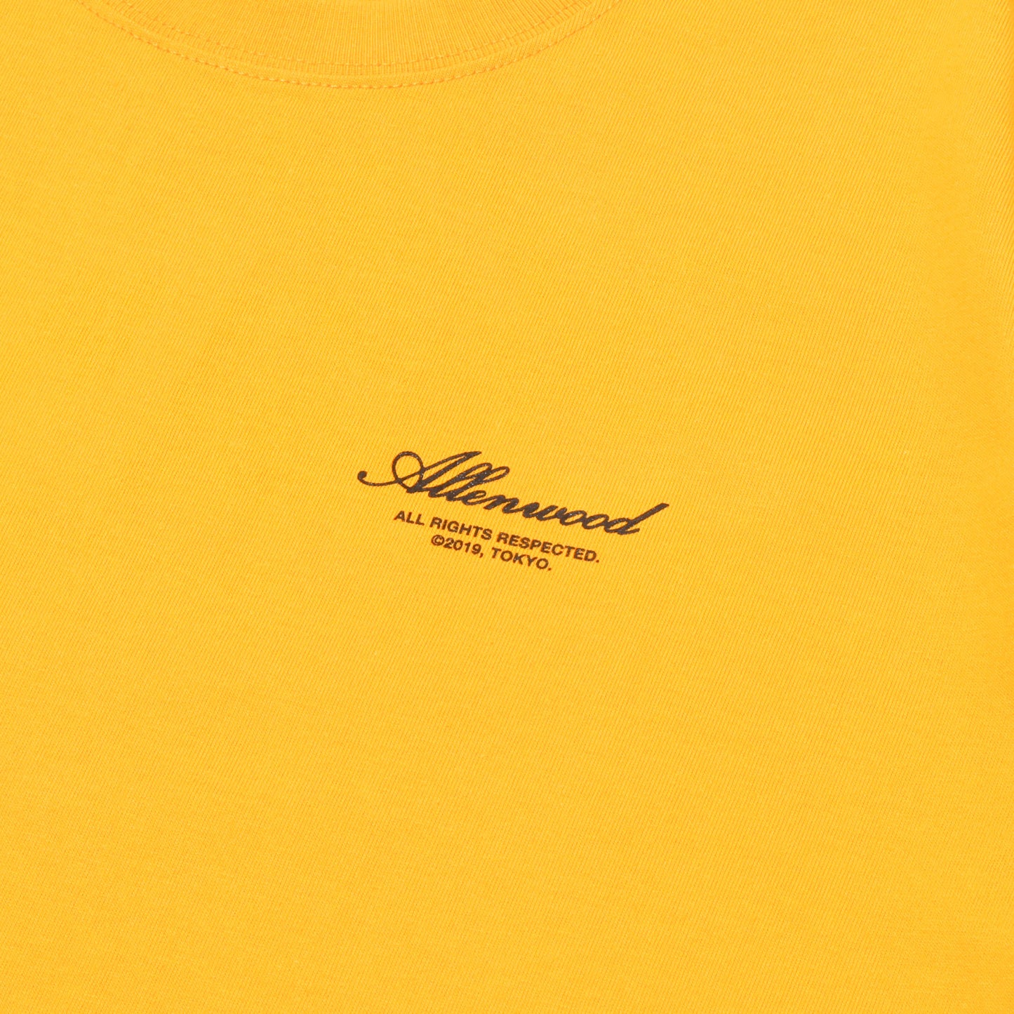 ALLENWOOD "HOME" TEE	YELLOW