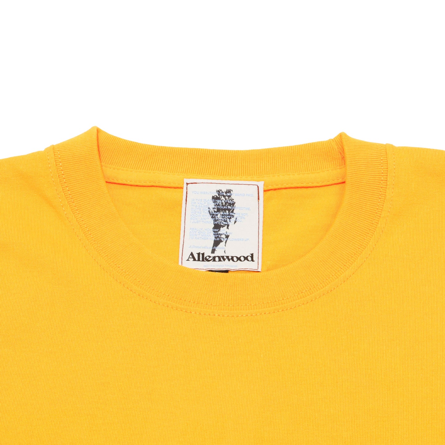 ALLENWOOD "HOME" TEE	YELLOW