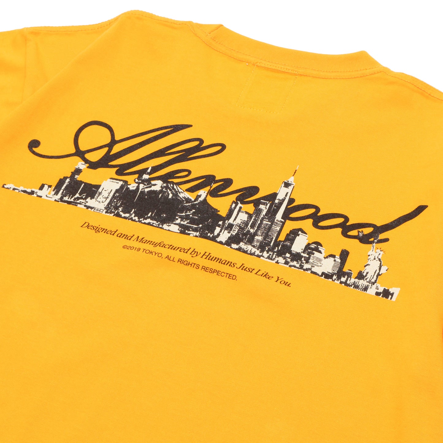 ALLENWOOD "HOME" TEE	YELLOW