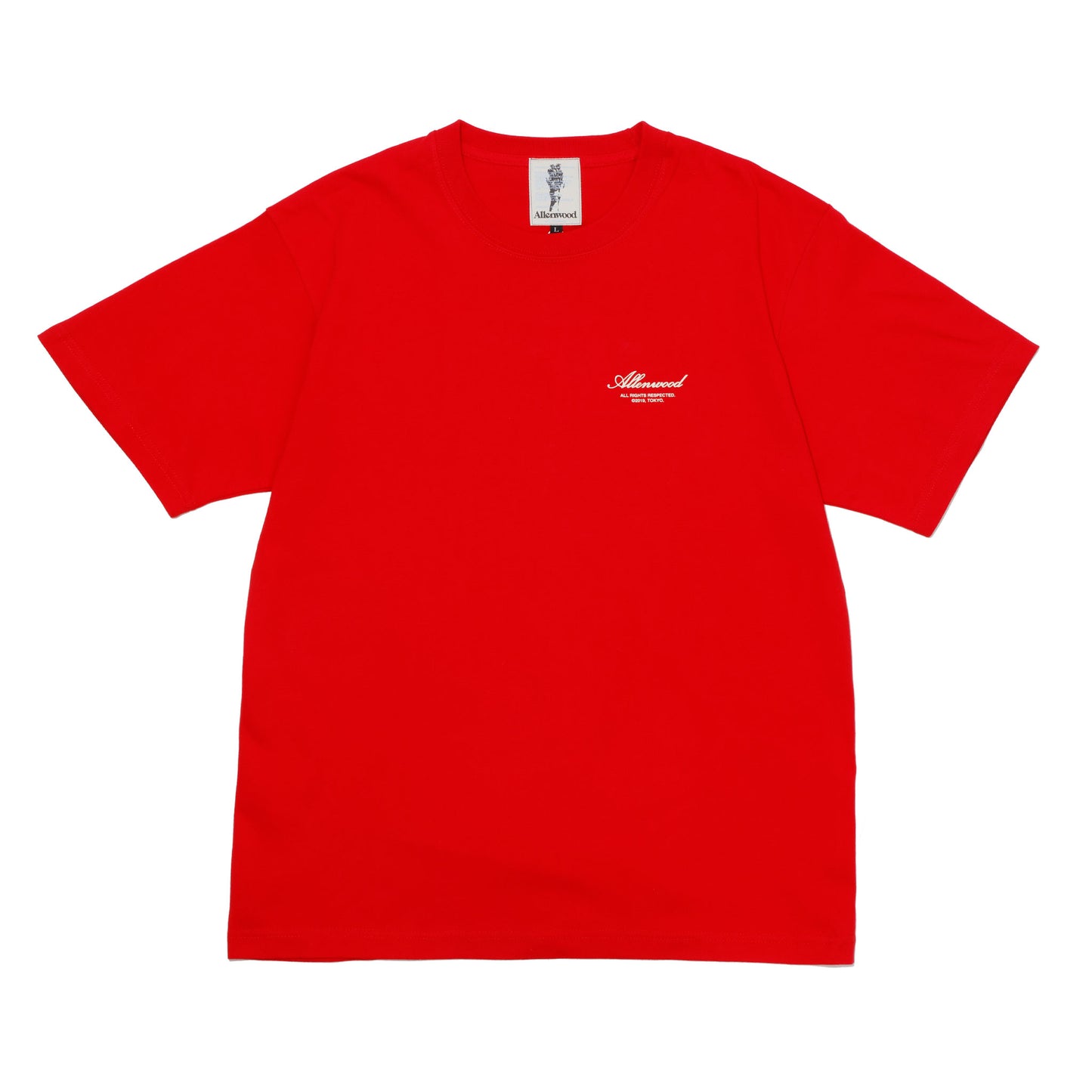ALLENWOOD "HOME" TEE	RED