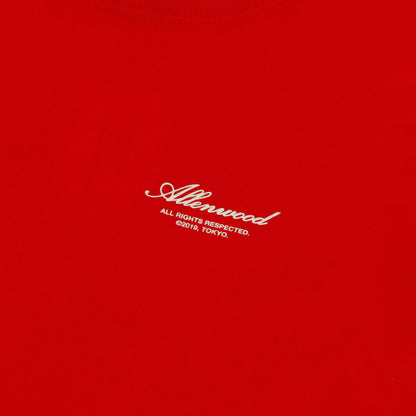 ALLENWOOD "HOME" TEE	RED