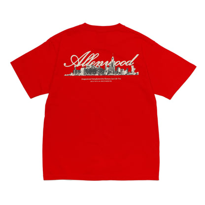 ALLENWOOD "HOME" TEE	RED