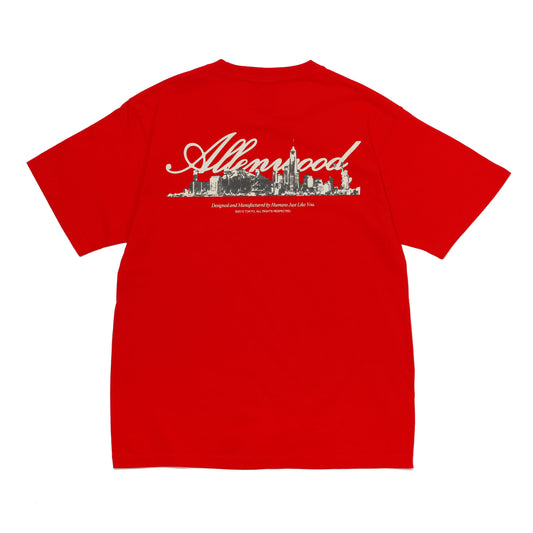 ALLENWOOD "HOME" TEE	RED