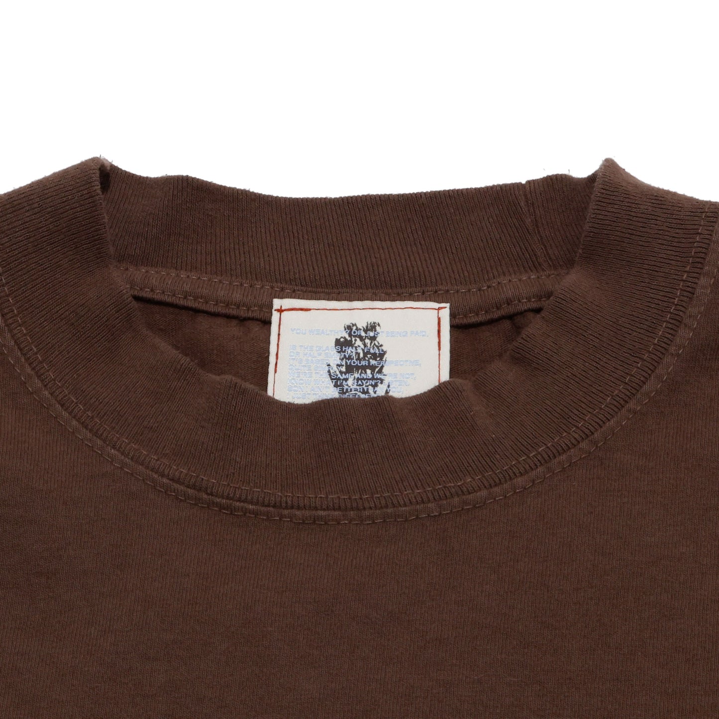 ALLENWOOD F.O.P OVERSIZED TEE BROWN