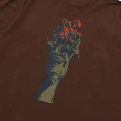 ALLENWOOD F.O.P OVERSIZED TEE BROWN