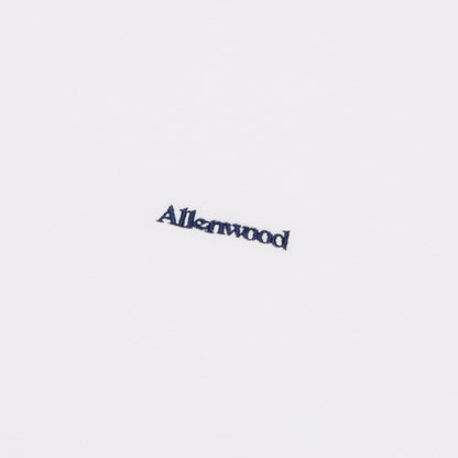 ALLENWOOD LOGO DRAWCORD TEE WHITE