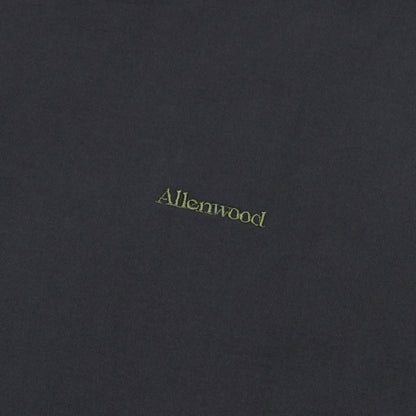 ALLENWOOD LOGO DRAWCORD TEE CHARCOAL