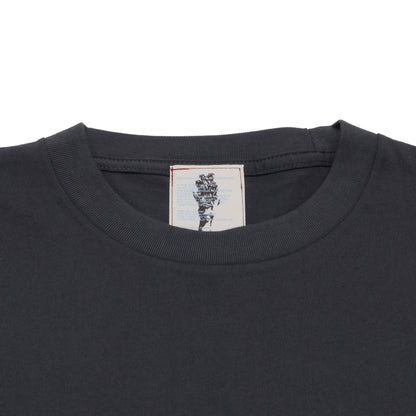 ALLENWOOD LOGO DRAWCORD TEE CHARCOAL