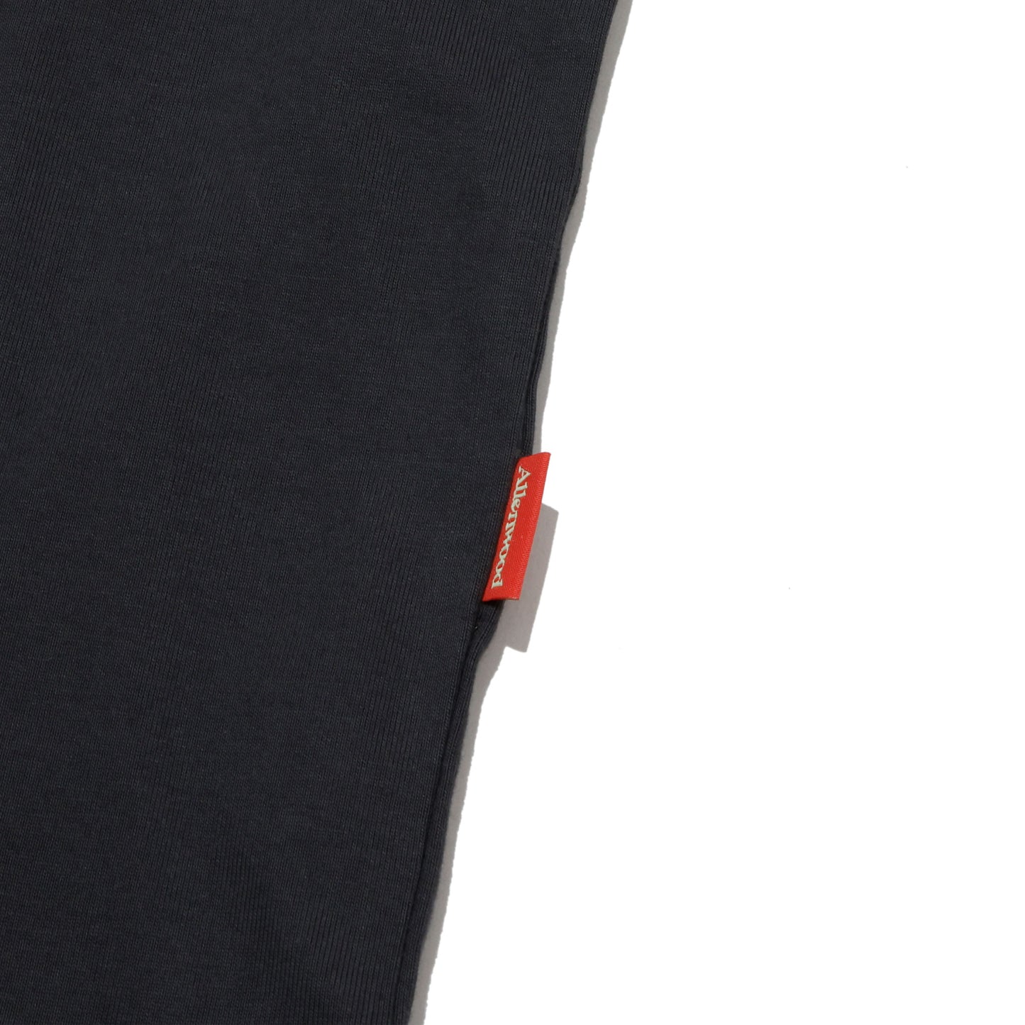 ALLENWOOD LOGO DRAWCORD TEE CHARCOAL