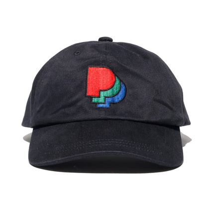 COTTON RESEARCH CLUB P STAGGER CAP BLACK