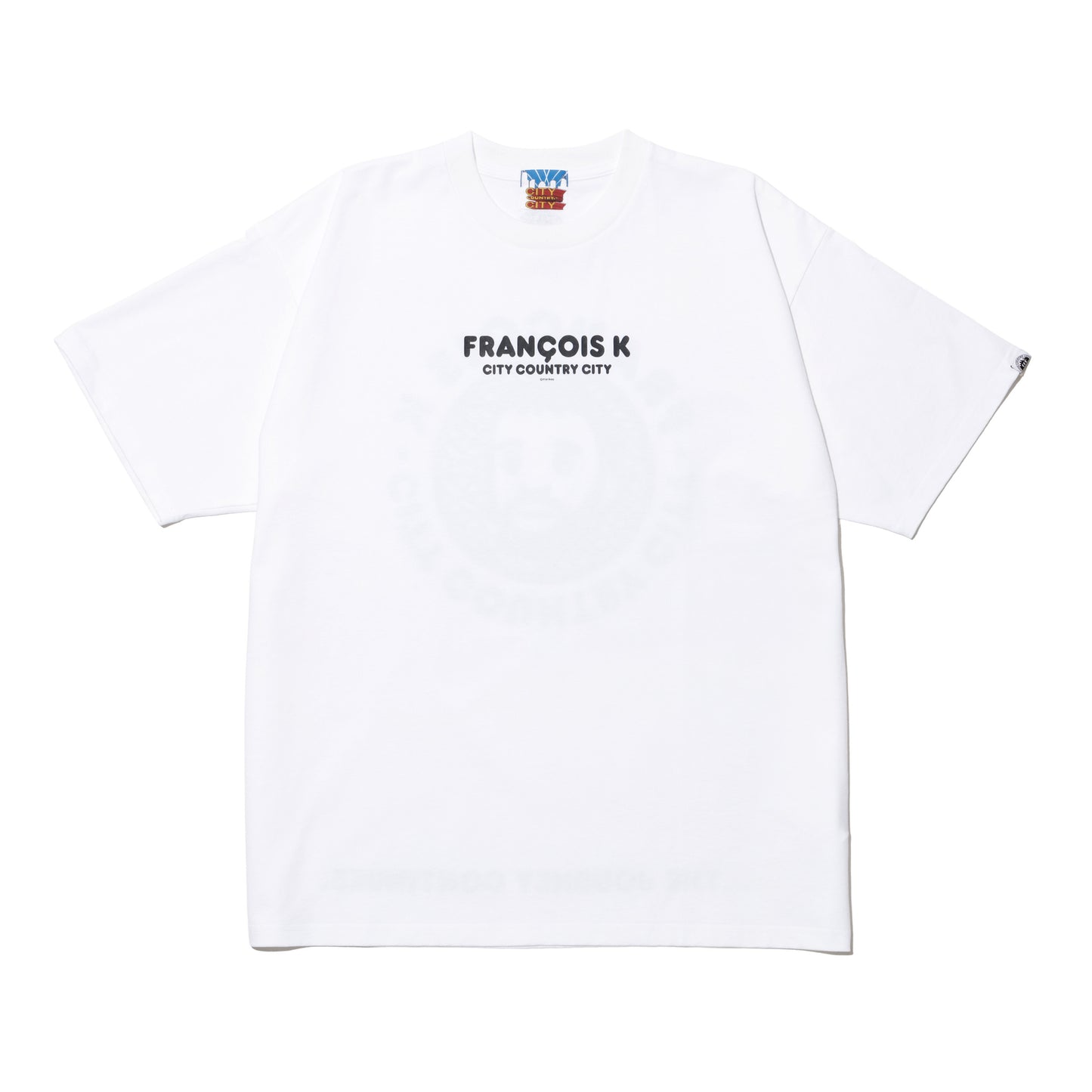 CITY COUNTRY CITY x FRANCOIS K COTTON T-SHIRT WHITE