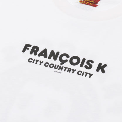 CITY COUNTRY CITY x FRANCOIS K COTTON T-SHIRT WHITE