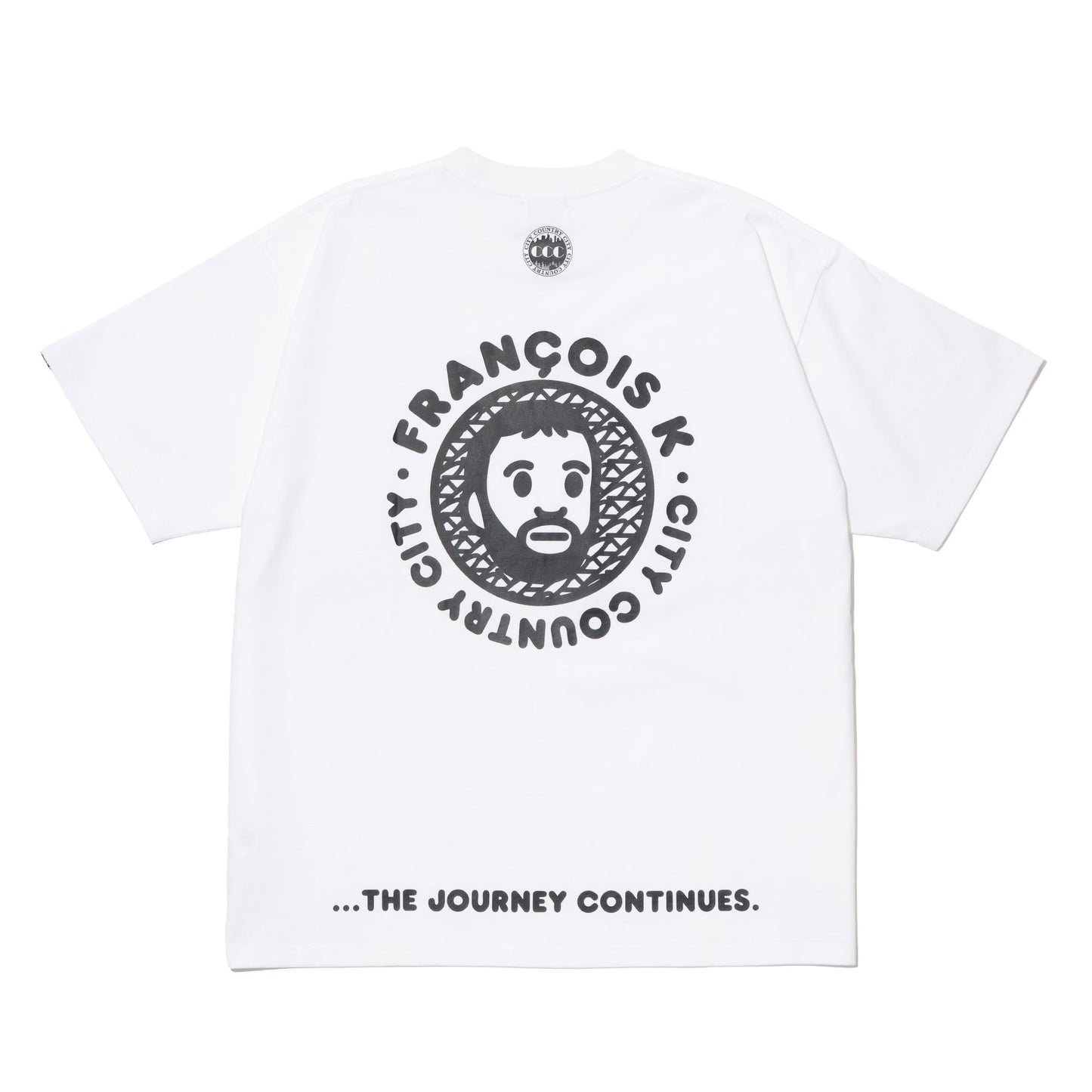 CITY COUNTRY CITY x FRANCOIS K COTTON T-SHIRT WHITE