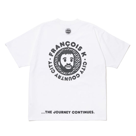 CITY COUNTRY CITY x FRANCOIS K COTTON T-SHIRT WHITE