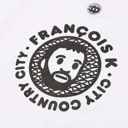 CITY COUNTRY CITY x FRANCOIS K COTTON T-SHIRT WHITE