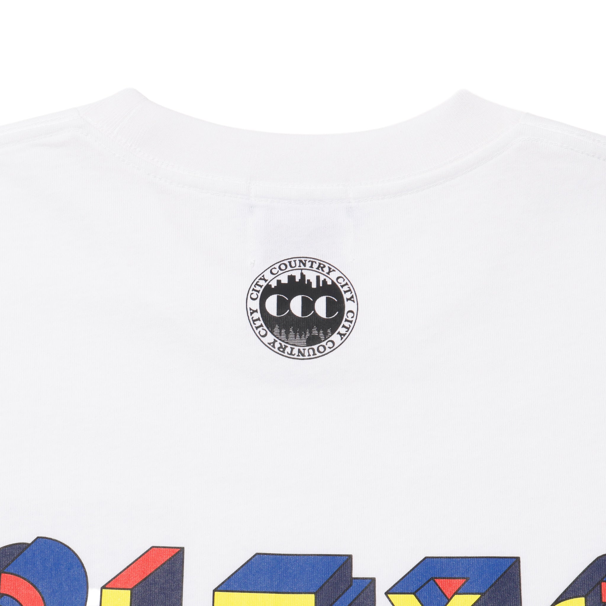 CITY COUNTRY CITY COTTON T-SHIRT CITY C CITY WHITE – PASSOVER