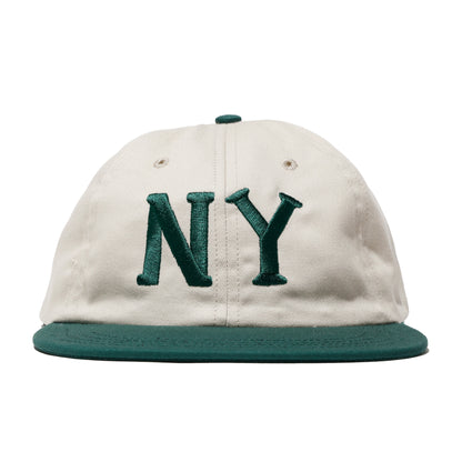 COOPERSTOWN BALLCAP	NYBY 1936 LOGO 2 TONE CAP STONE/GREEN