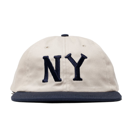 COOPERSTOWN BALLCAP	NYBY 1936 LOGO 2 TONE CAP STONE/NAVY