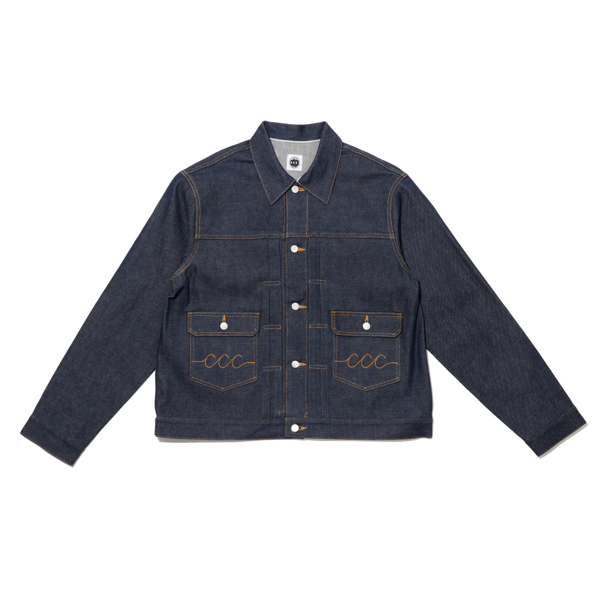 CITY COUNTRY CITY SELVEDGE DENIM JACKET BLUE