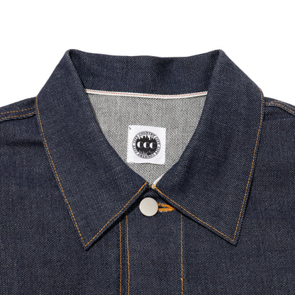 CITY COUNTRY CITY SELVEDGE DENIM JACKET BLUE