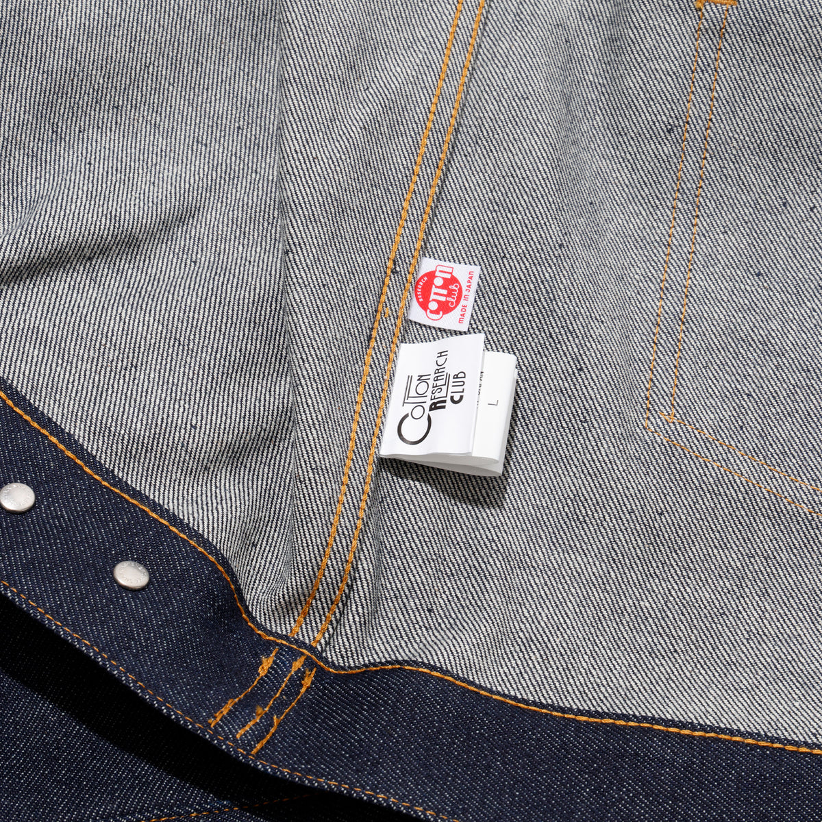 CITY COUNTRY CITY SELVEDGE DENIM JACKET BLUE
