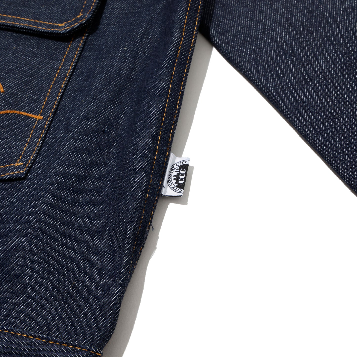 CITY COUNTRY CITY SELVEDGE DENIM JACKET BLUE