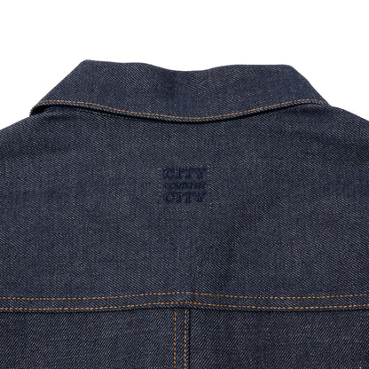 CITY COUNTRY CITY SELVEDGE DENIM JACKET BLUE