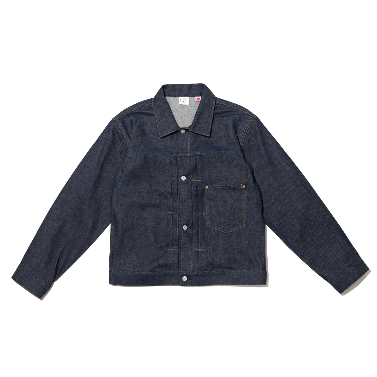COTTON RESEARCH CLUB SELVEDGE INDIGO DENIM JACKET