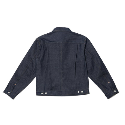 COTTON RESEARCH CLUB SELVEDGE INDIGO DENIM JACKET