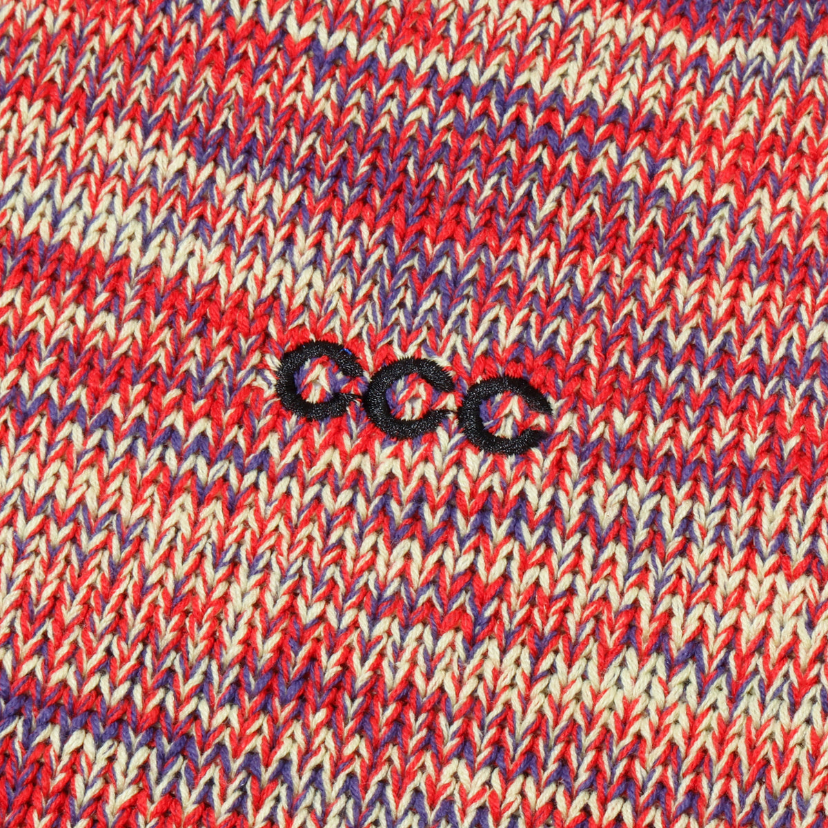 CITY COUNTRY CITY MIX KNIT SWEATER WITH BADGE HOUSE MULTI