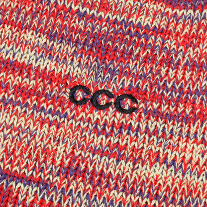 CITY COUNTRY CITY MIX KNIT SWEATER WITH BADGE HOUSE MULTI