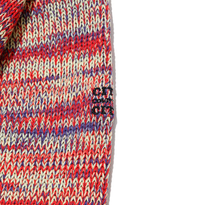 CITY COUNTRY CITY MIX KNIT SWEATER WITH BADGE HOUSE MULTI
