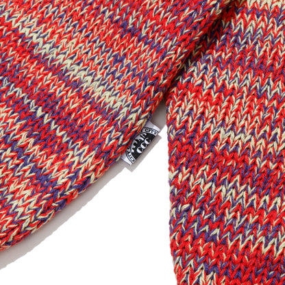 CITY COUNTRY CITY MIX KNIT SWEATER WITH BADGE HOUSE MULTI