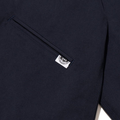 CITY COUNTRY CITY EMBROIDERY LOGO MOLSKIN BLOUSON NAVY