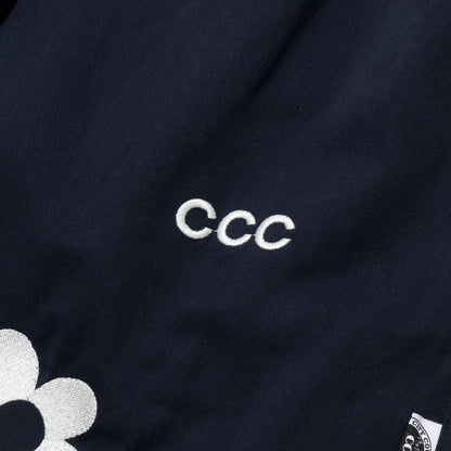 CITY COUNTRY CITY EMBROIDERY LOGO MOLSKIN EASY PANTS NAVY