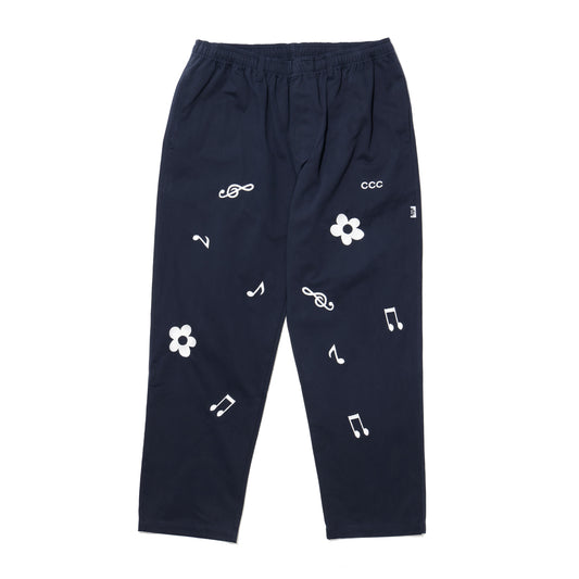 CITY COUNTRY CITY EMBROIDERY LOGO MOLSKIN EASY PANTS NAVY