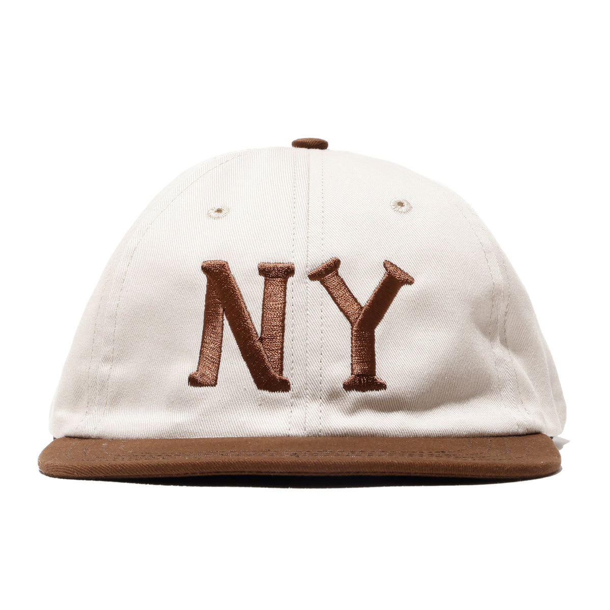 COOPERSTOWN BALLCAP	NYBY 1936 LOGO 2 TONE CAP STONE/BROWN